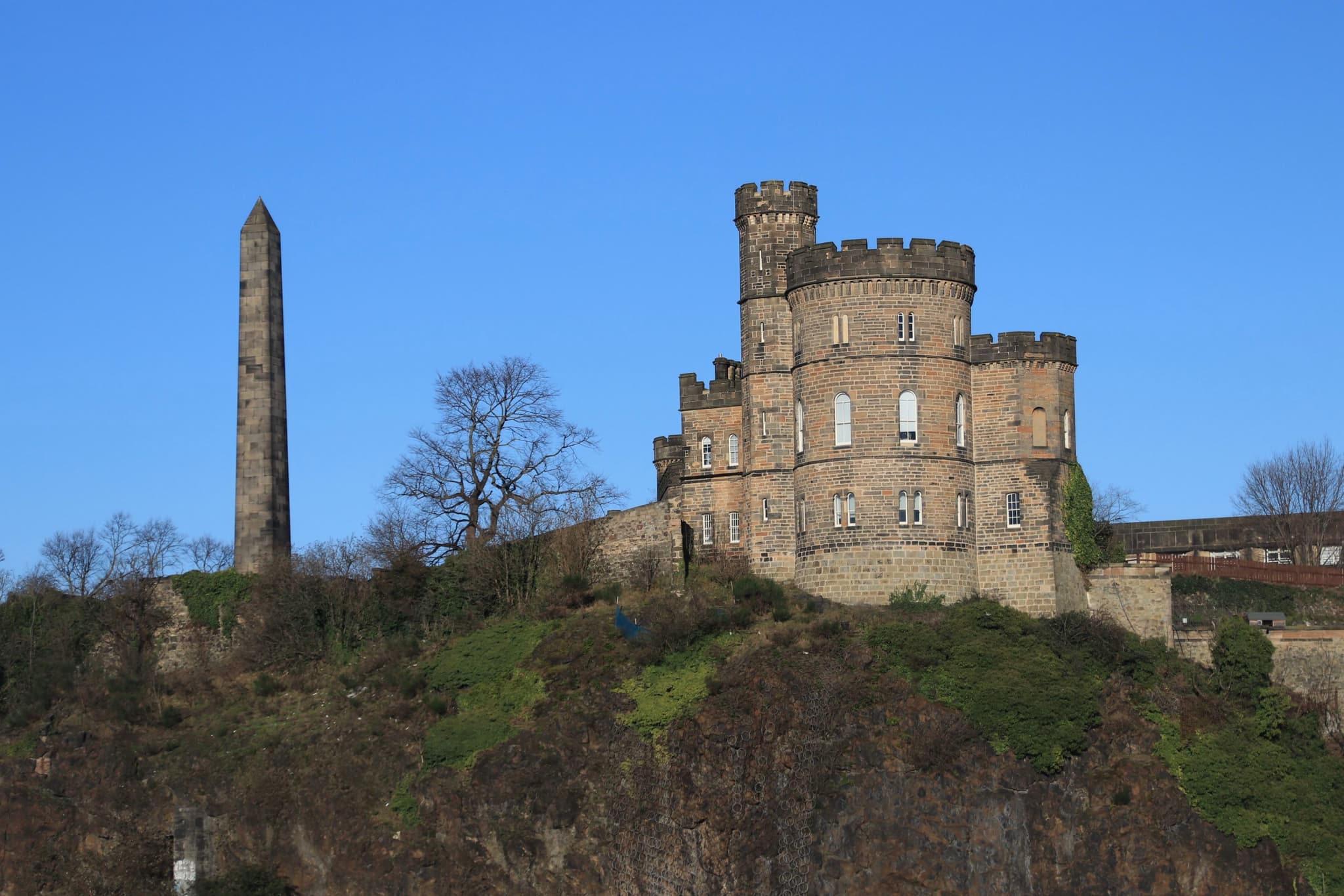 Governors House and Martyrs Monument, Carlton Hill